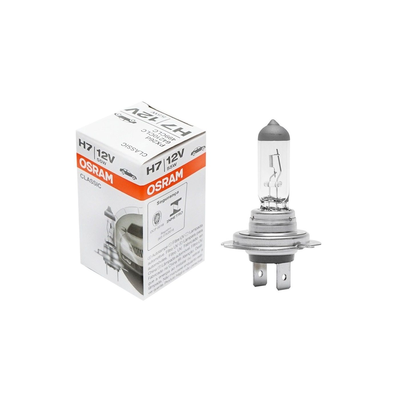 Bec halogen H7 12V/55W PX26D Osram ERK