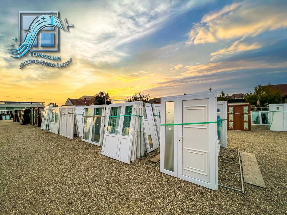 depozit geamuri usi termopane noi si second hand