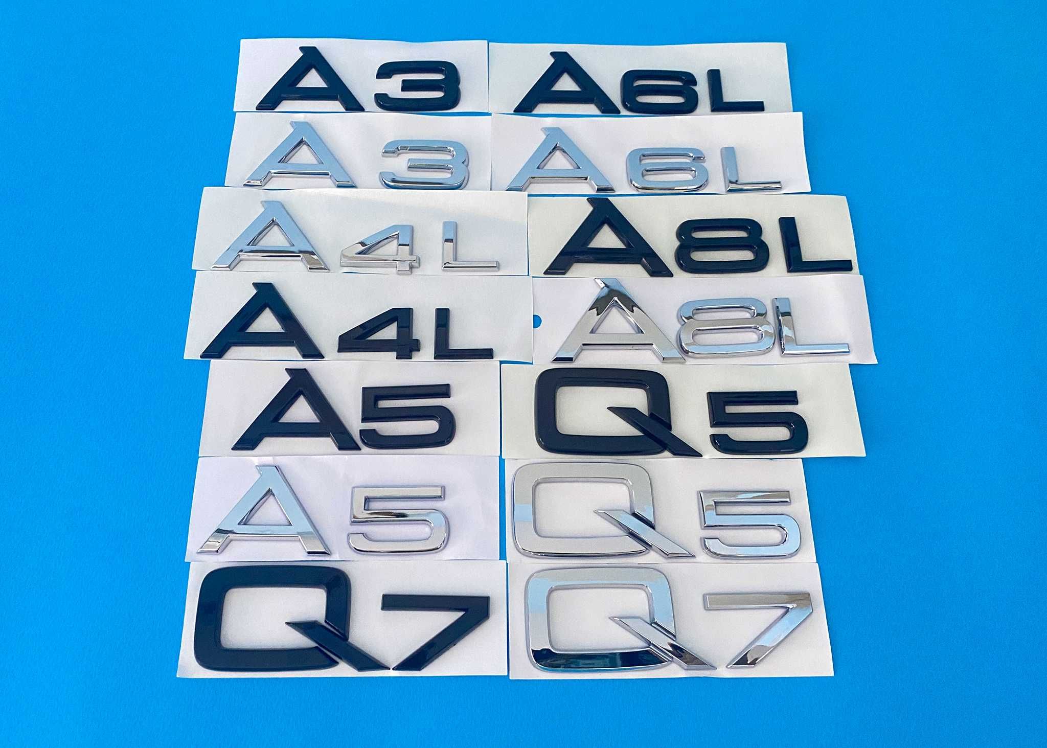 Audi надпис емблема, Ауди a3, A6, A4,v8t, 3.0 tdi, 2.0,букви,багажник