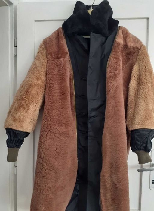 Кожух, шуба с кожа, зимна шуба с подплата размер M / L