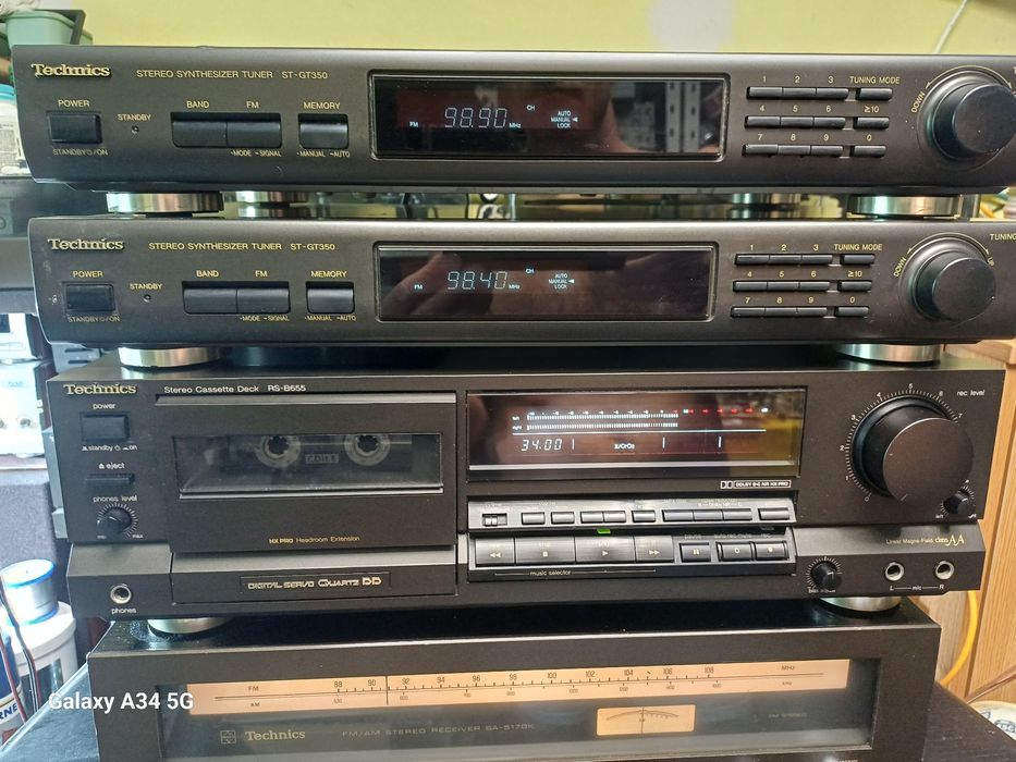Technics st gt350 tuner radio oldschool