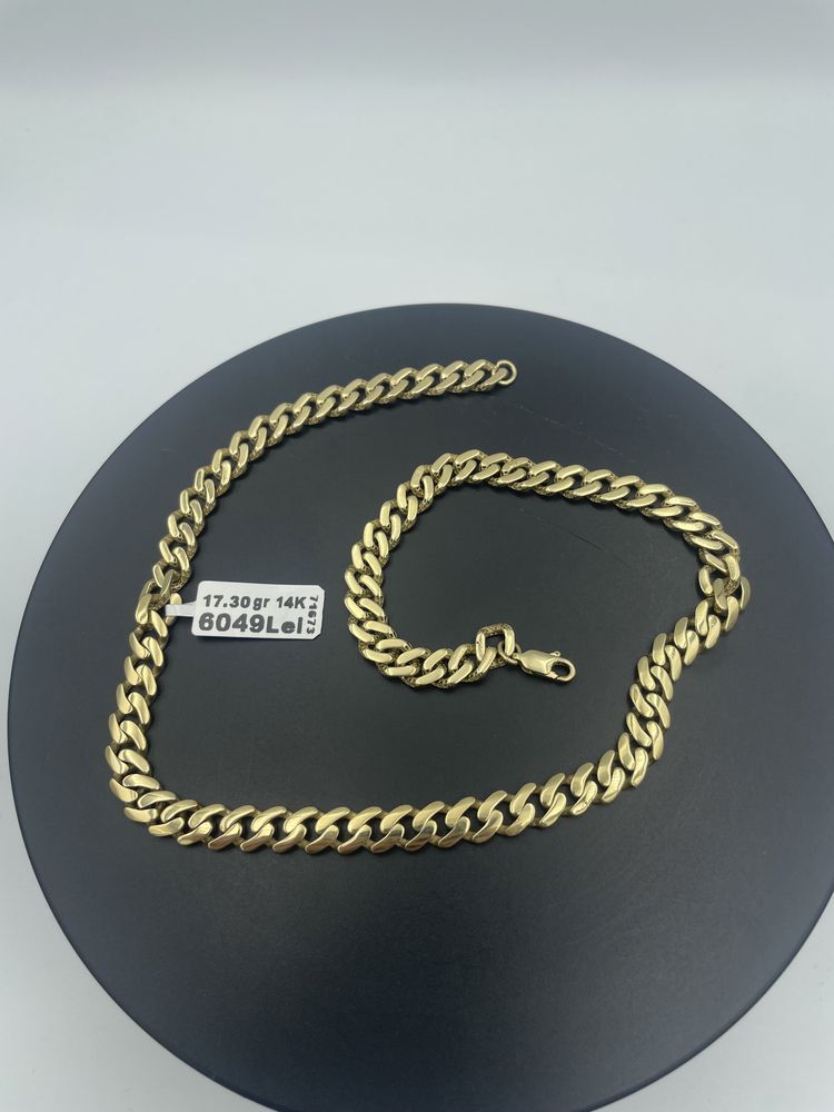 Lant Aur 14 K 17.30 Gr 40 Cm #37744