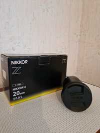 Обектив Nikkor Z, 20 mm, f1. 8s