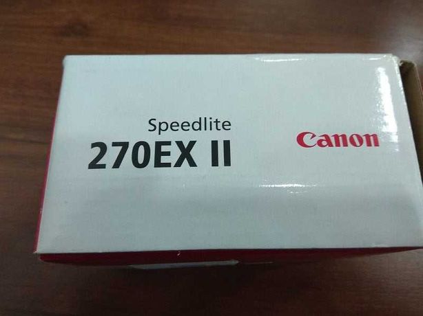 Продам новую фотовспышку "Canon Speedlite 270EX II".