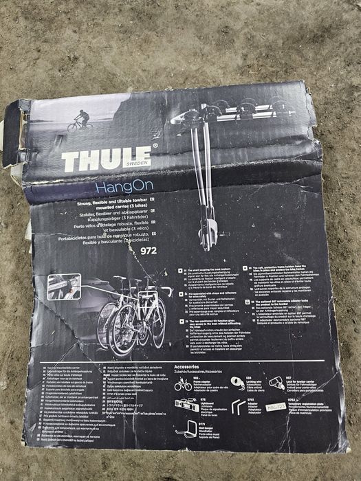 Крепление на фаркоп THULE для 3-х велосипедов