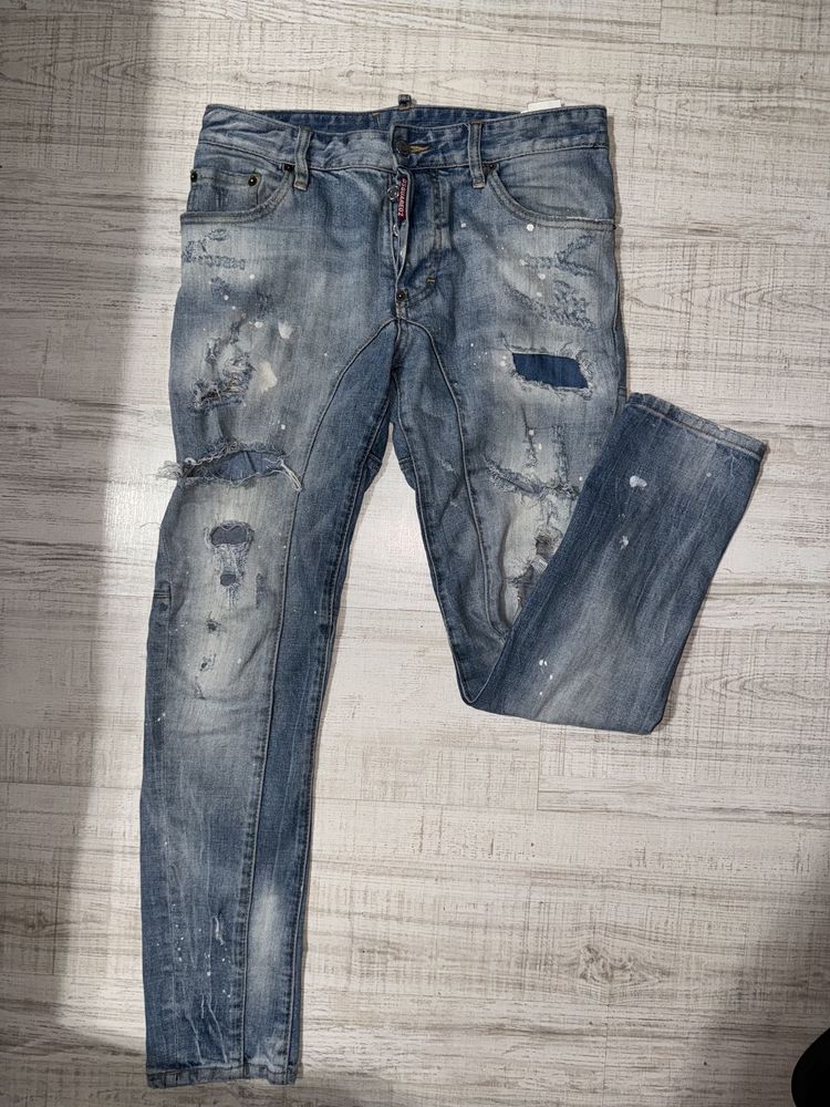 Blugi Dsquared2 biker jeans originali