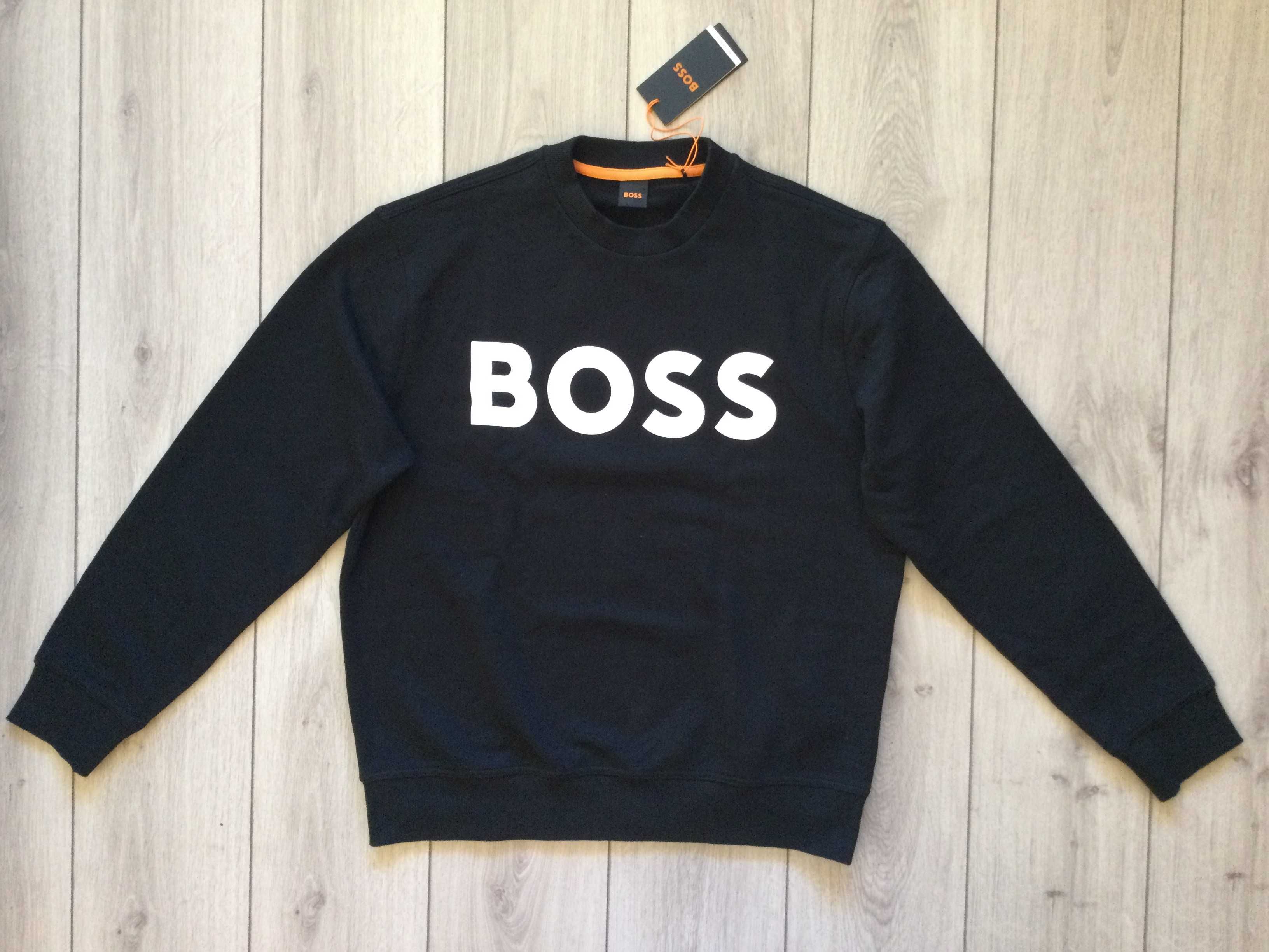 НОВА оригинална черна фланела блуза HUGO BOSS размер XL от Германия