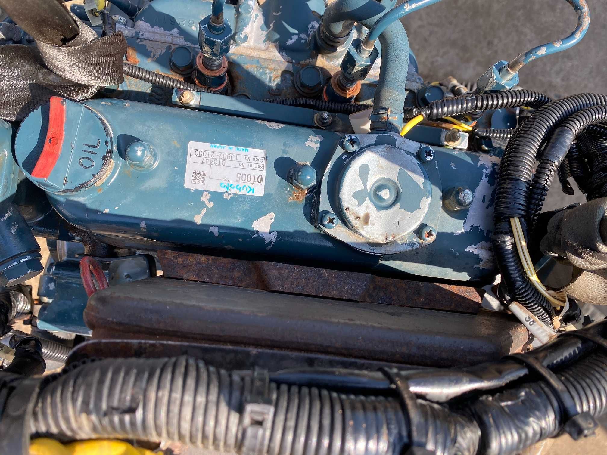 Motor Kubota in 3 cilindri pentru utilaje