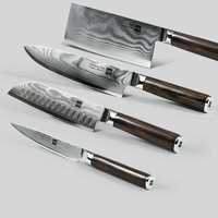 Набор кухонных ножей Xiaomi Huo Hou Damascus Kitchen Knife Set