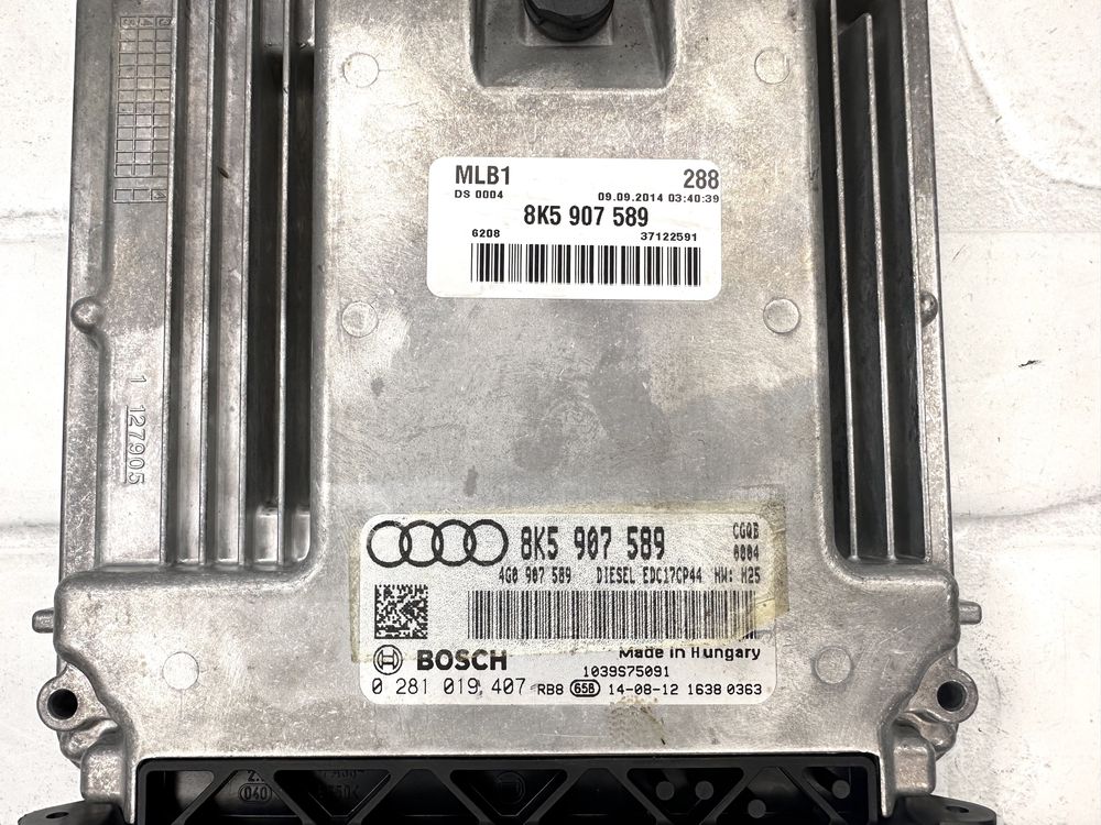 Компютър двигател AUDI Q5 SQ5 8K5907589 4G0907589