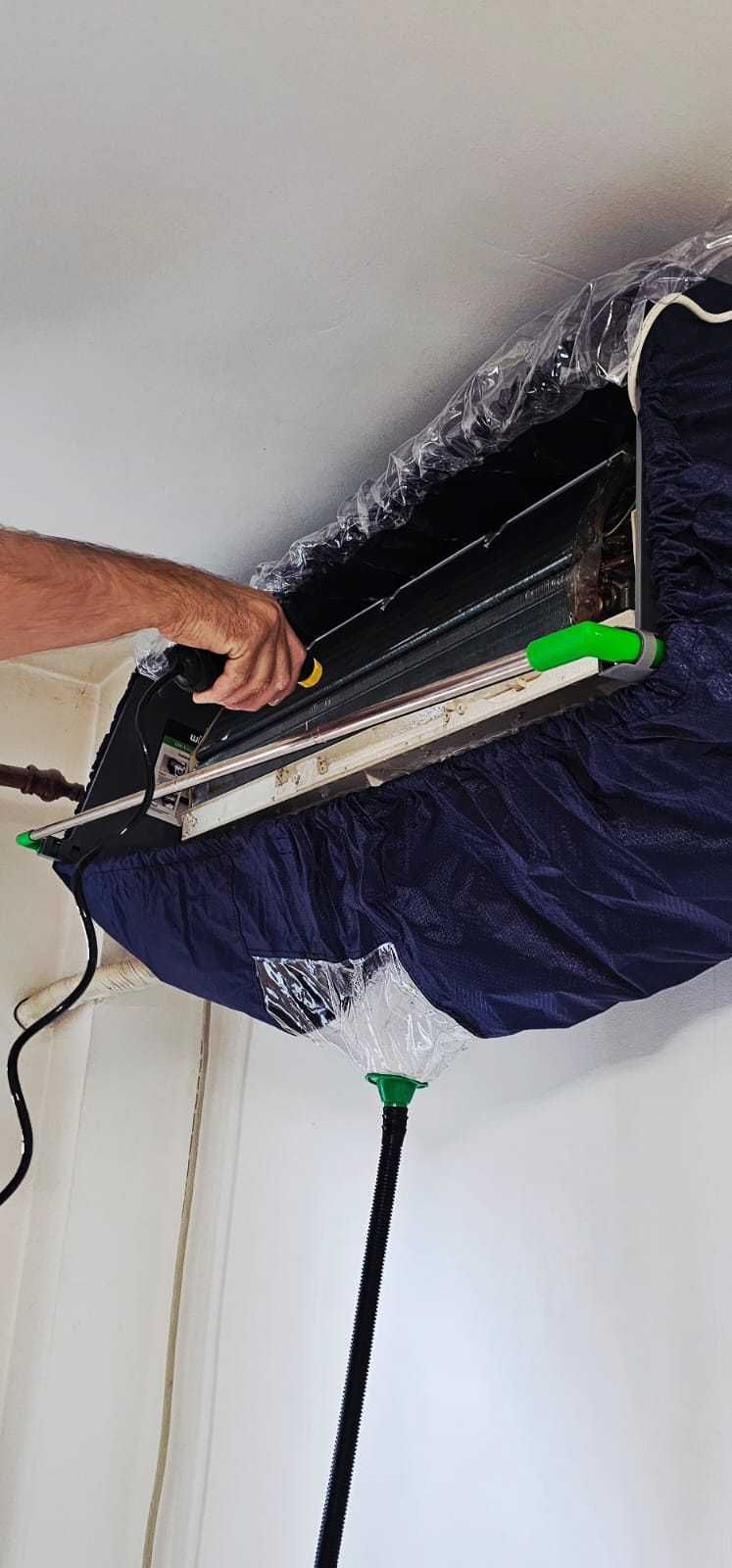 Curatare igienizare profesională aer conditionat încărcare freon