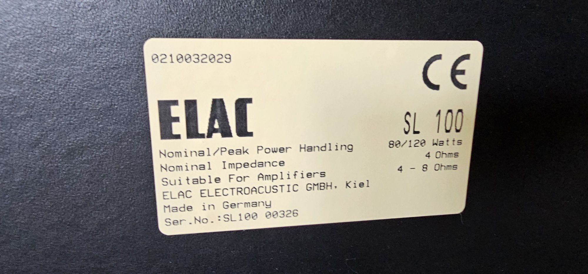 Домашно озвучение, тонколони Elac