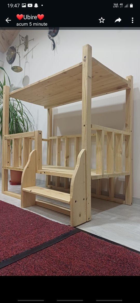 Pătuț pentru cățel de talie mică
