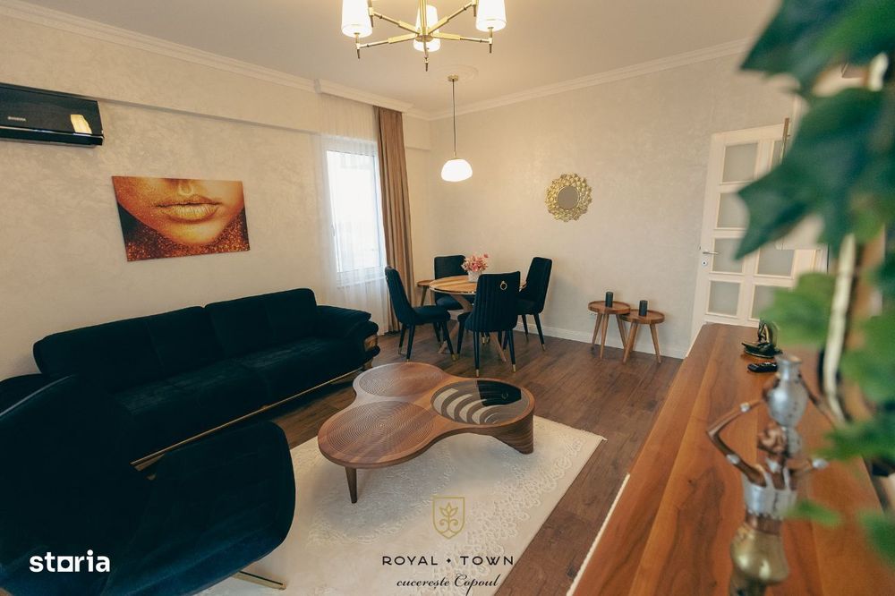 Decomandat! Apartament 2 camere complex nou Royal Town, Iunie 2026