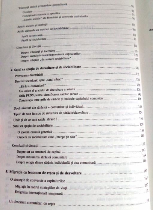 Sociabilitatea in spatiul dezvoltarii cercetari si eseuri sociologie