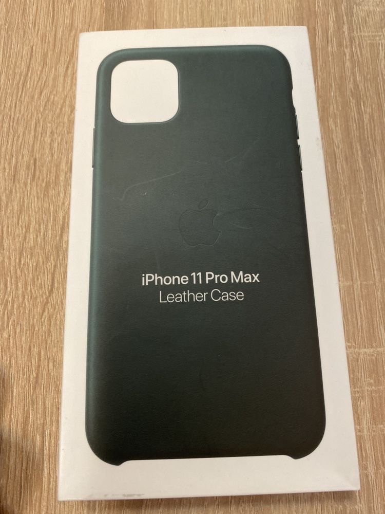 iPhone 11 Pro Max Forest Green Husa Piele ORIGINALA! Am toate culorile