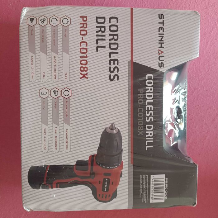 Masina de gaurit si insurubat (bormasina) cu acumulator PRO-CD108X