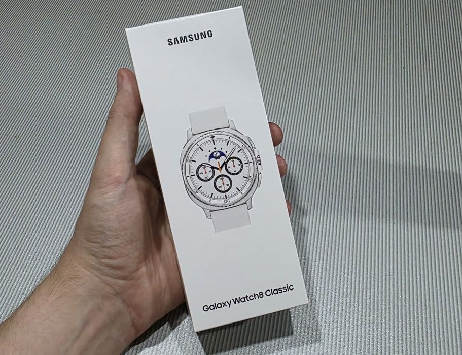 Samsung Galaxy Watch 8 Classic White / НОВЫЙ