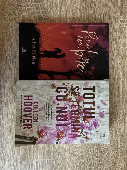 Set 2 cărți romance – Prima iubire + Totul se termină cu noi