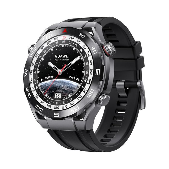 Смарт часовник HUAWEI WATCH ULTIMATE BLACK Black Strap 48.5 ММ