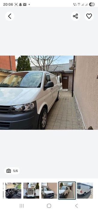 Volkswagen transporter T5 modelul lung ,izolat termic