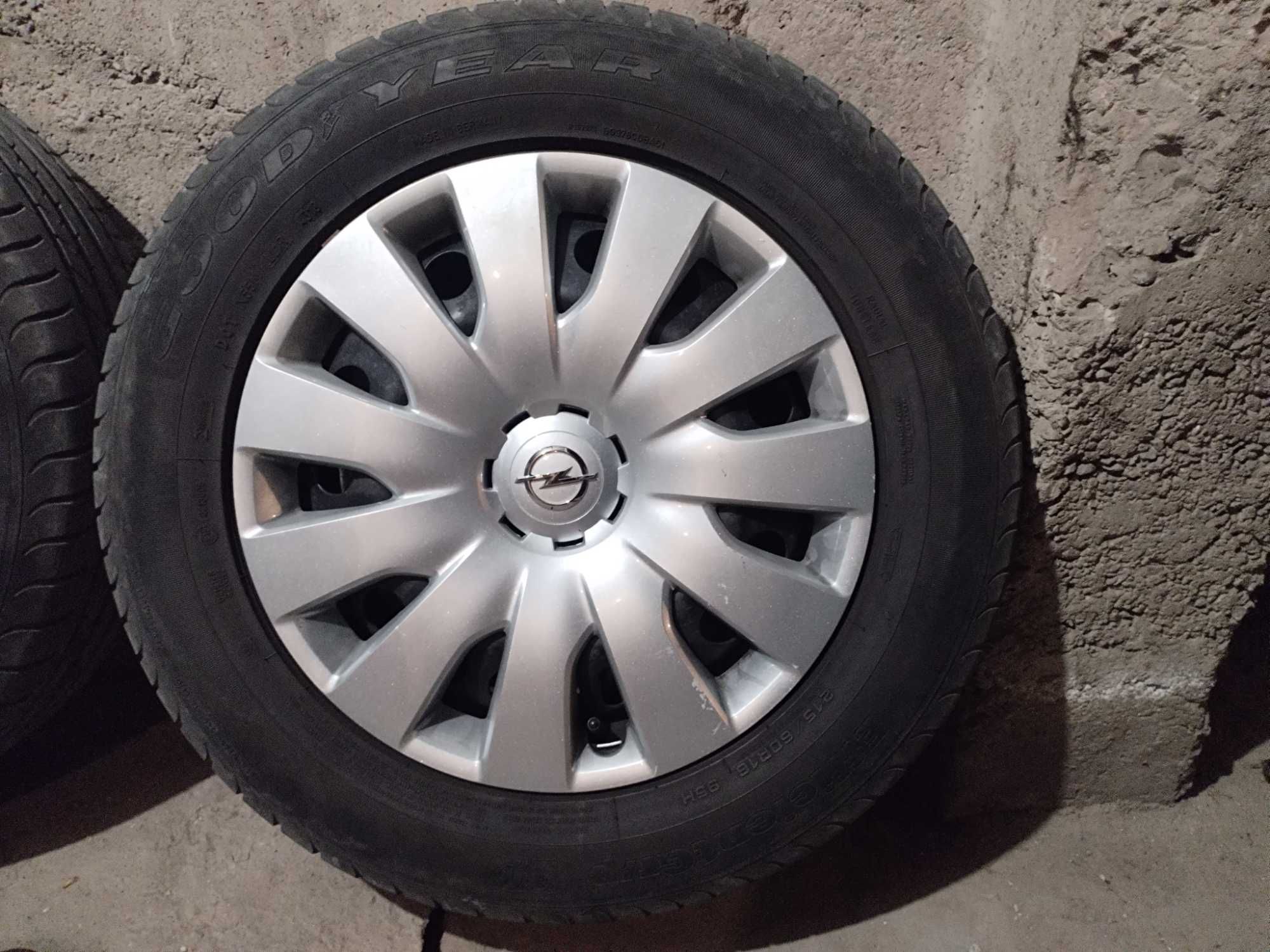 Opel 16 5х115 железни джанти датчици Опел Астра Зафира; Шевролет 5x115
