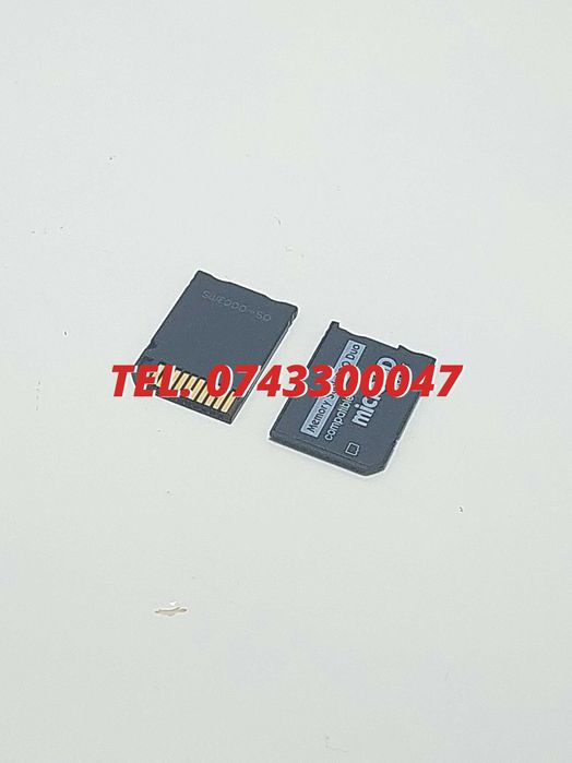 Adaptor Card De Memorie Micro Sd La Memory Stick Pro Duo Pentru Plays
