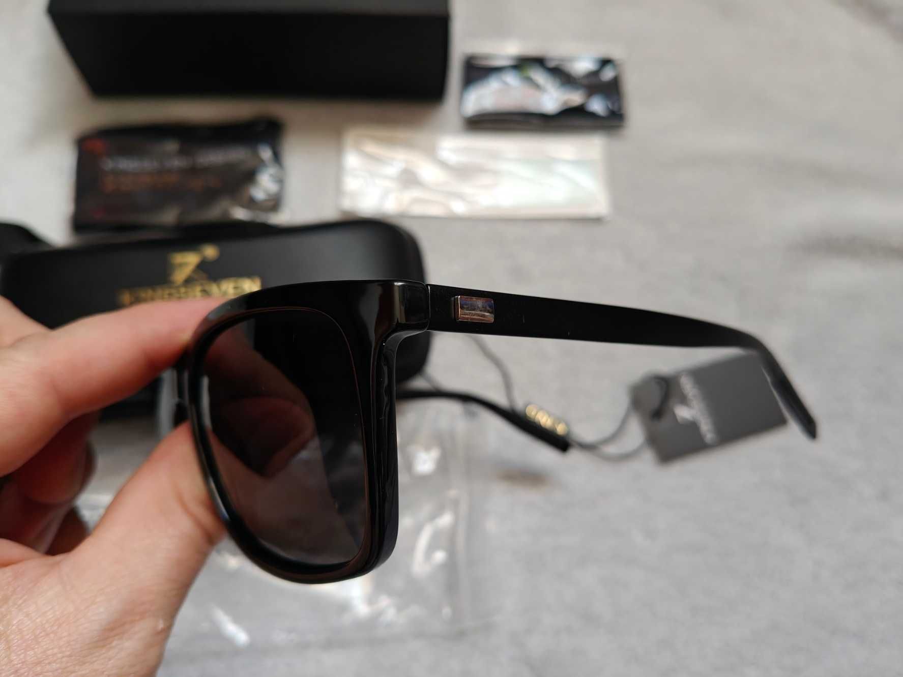 Ochelari soare KINGSEVEN Black-Grey polarizati UV400