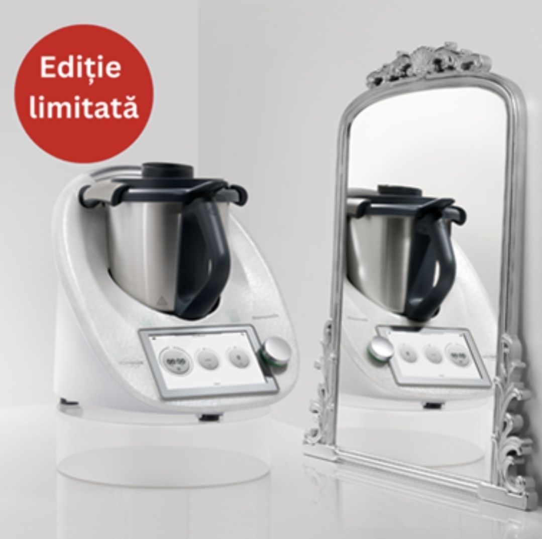 Thermomix TM6 Snow White Limited Edition NOU SIGILAT