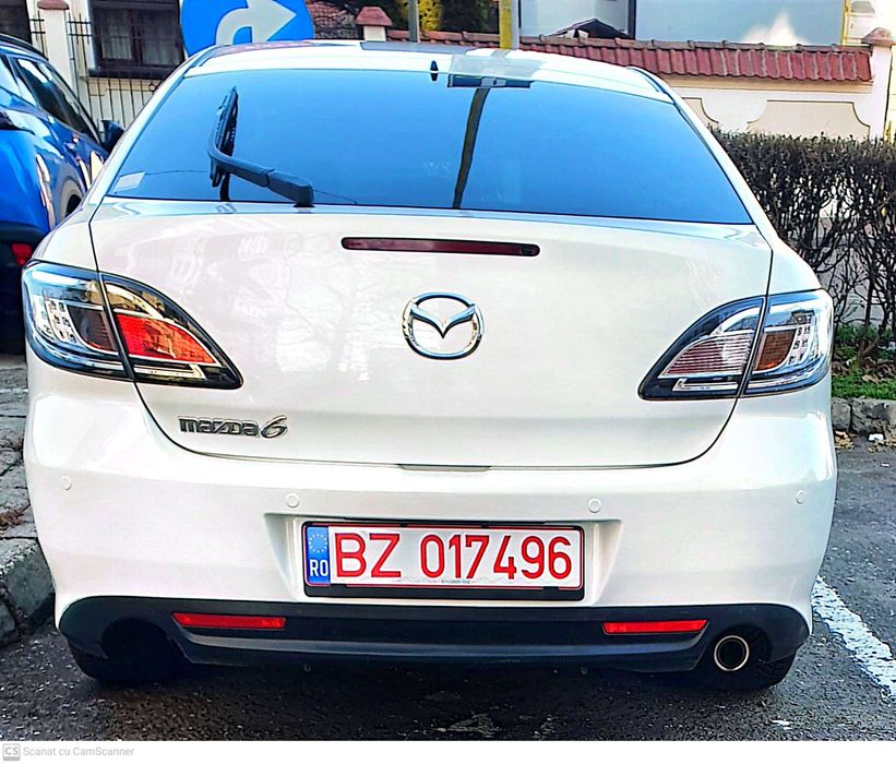 Mazda 6 inmatriculat alb perlat Facelift