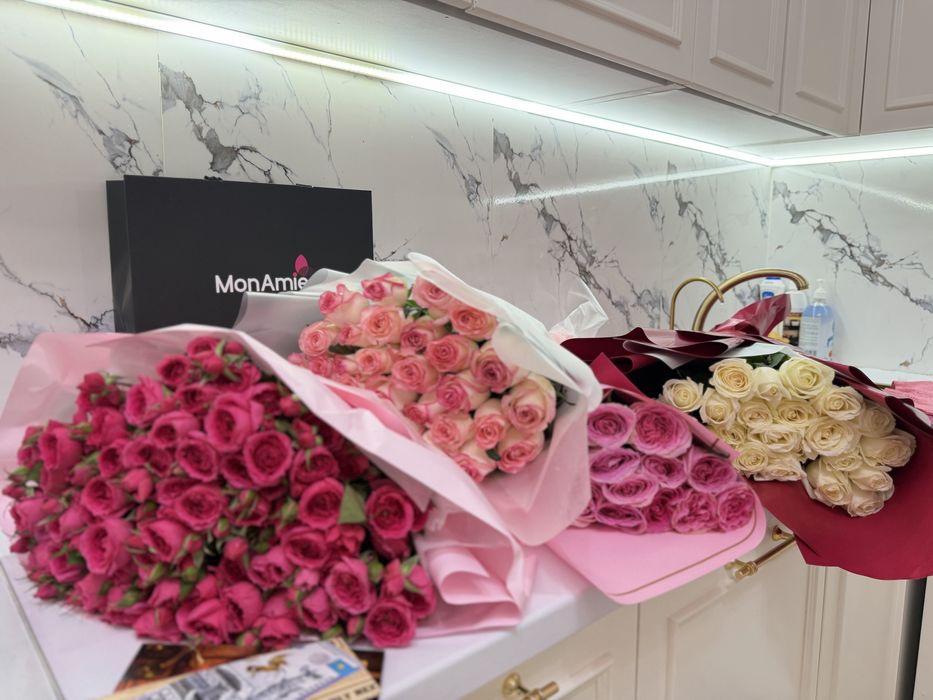 Свежие цветы продам