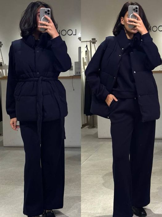 Спортивный костюм тройка с жилеткой