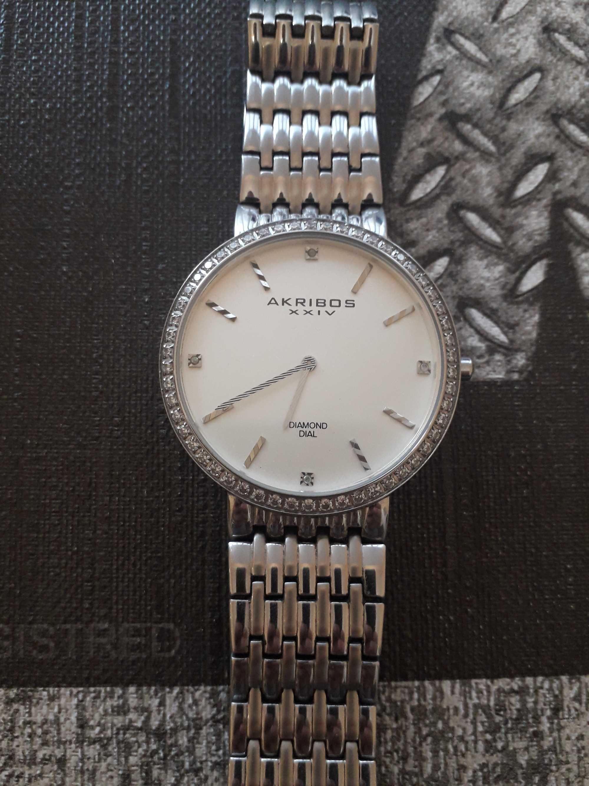 Akribos XXIV Dual Diamond