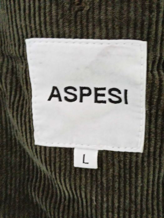 Sacou ASPESI catifea reiata khaki marimea L