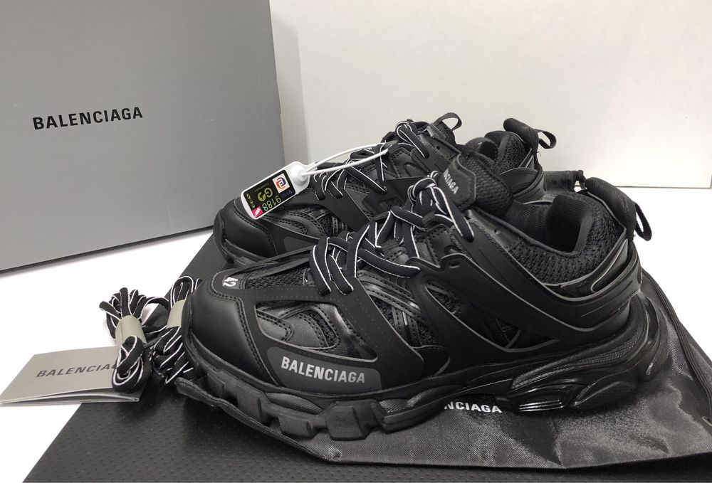 Black Balenciaga Track All Black Made Vietnam Balenciaga Black/Black