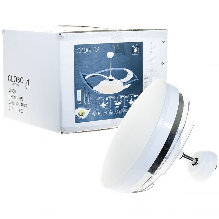 Lustra LED ventilator telecomanda Globo 0351