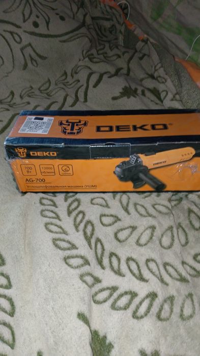 Продам болгарку Deko на 125мм.