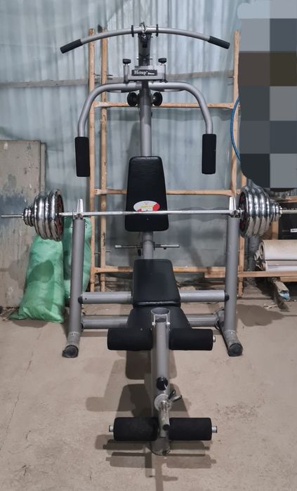 Лежак со штангой