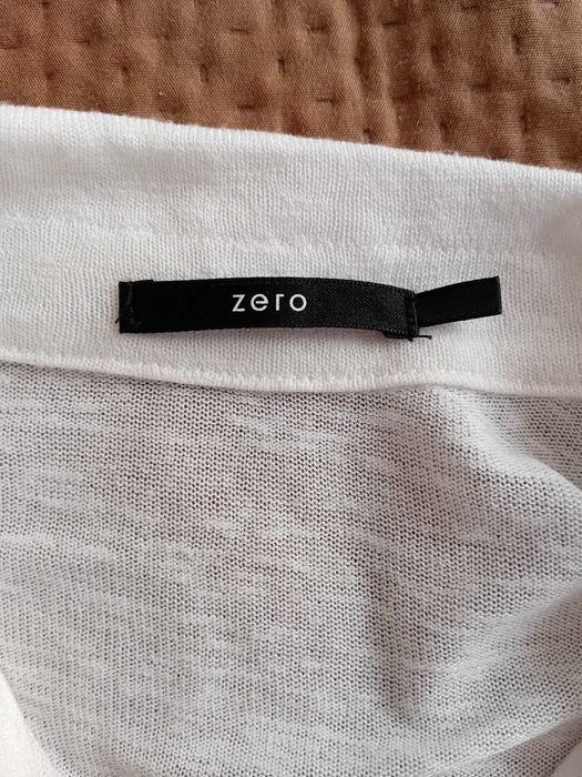 Дамска бяла риза с 3/4 ръкави