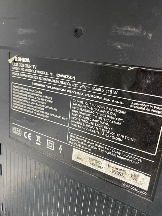Телевизор LCD Toshiba