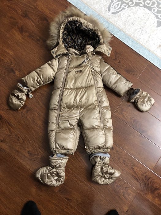 Зимний Комбинезон трансформер детский 0+месяцев