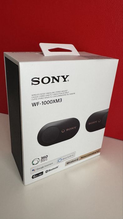 Căști Sony WF-1000XM3, pachet complet, folosite, SH