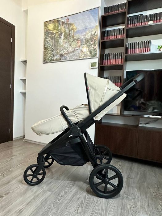 Cărucior bebi ca nou 3 în 1 calitate TOP !!! Scaun auto set