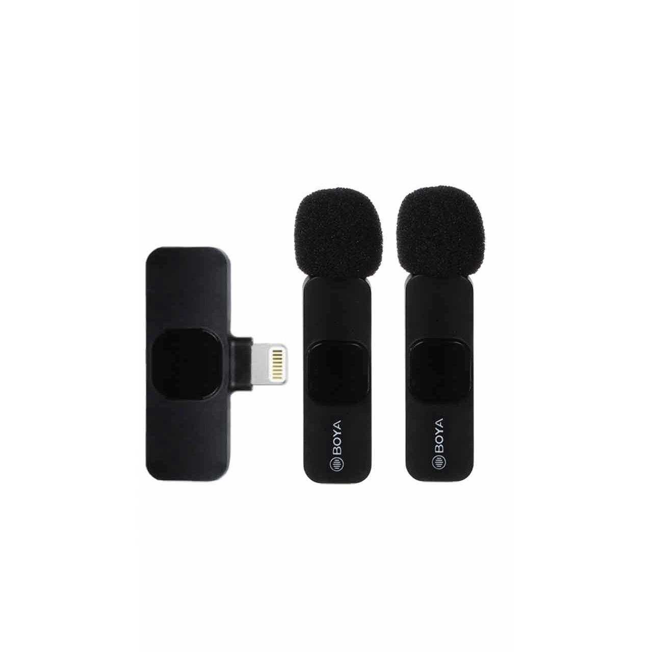 Микрофон петличка Wireless 2 Mic Lighthing Boya BY-MW3