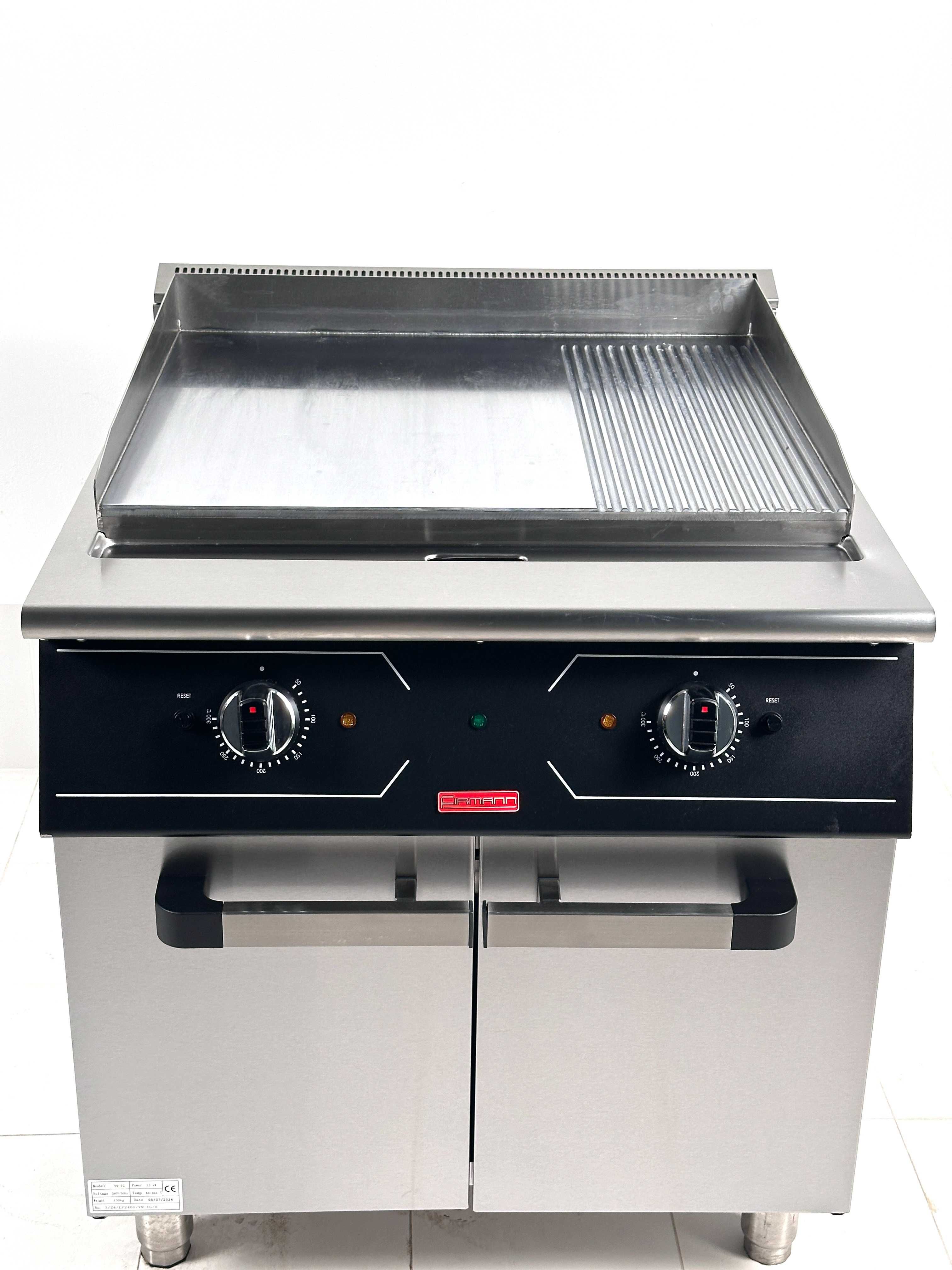 Firmann V7TG - Fry top; Plita electrica neteda-striata (linia 700)