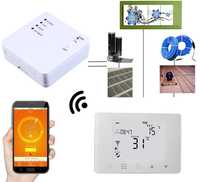 Termostat smart HYSEN HY09RF-WiFi  Tuya, Google – incalzire electrica