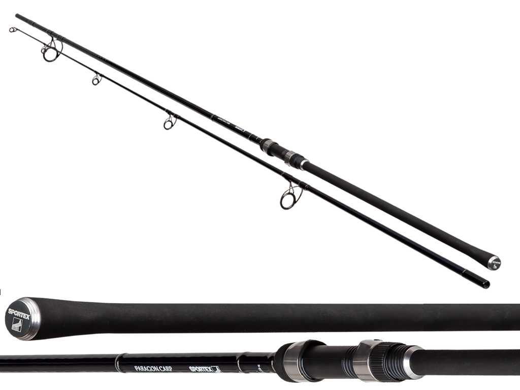 set 2 lansete sportex paragon carp 3.96m 3,75lb 2tronsoane