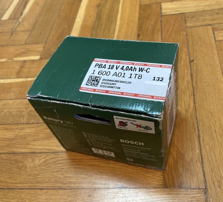 AcumulatorNou 18V, 4Ah, tip power for all, nou,original Bosch/Gardena.