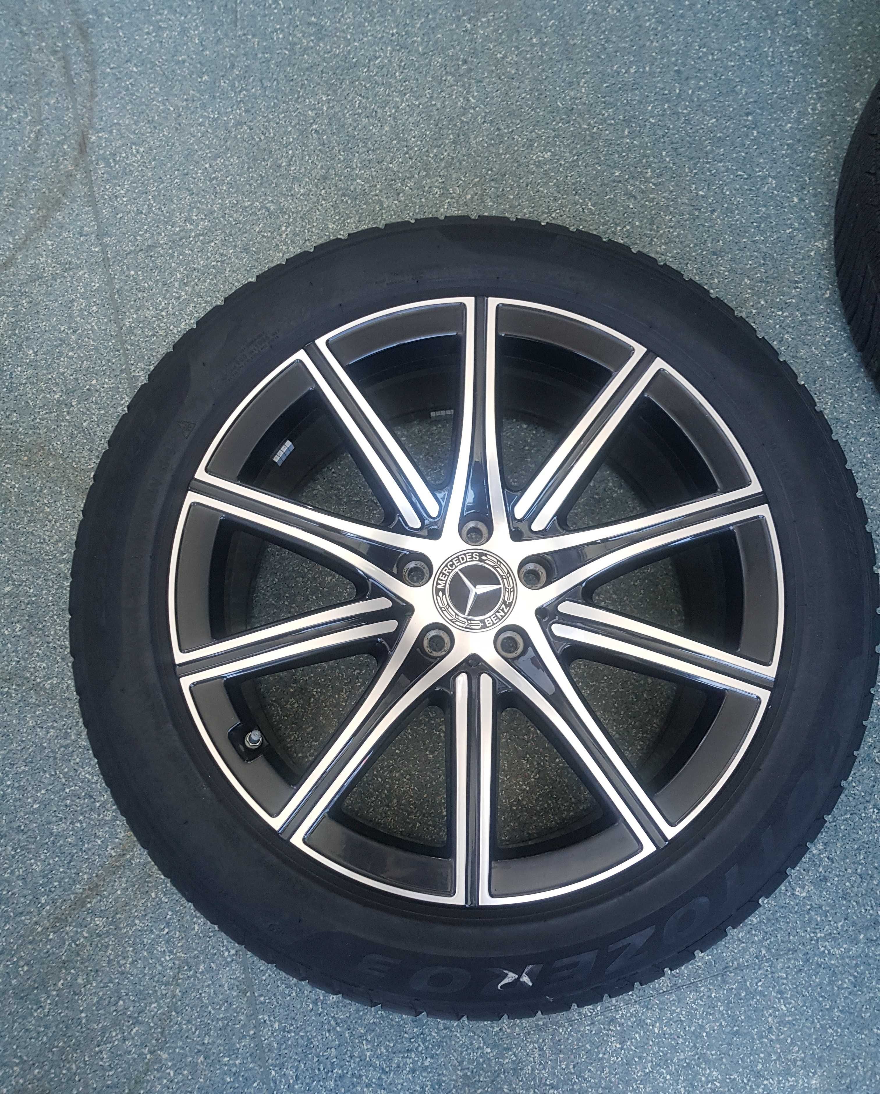 Jante Mercedes S W223 Anvelope vara  Pirelli 255 45 19