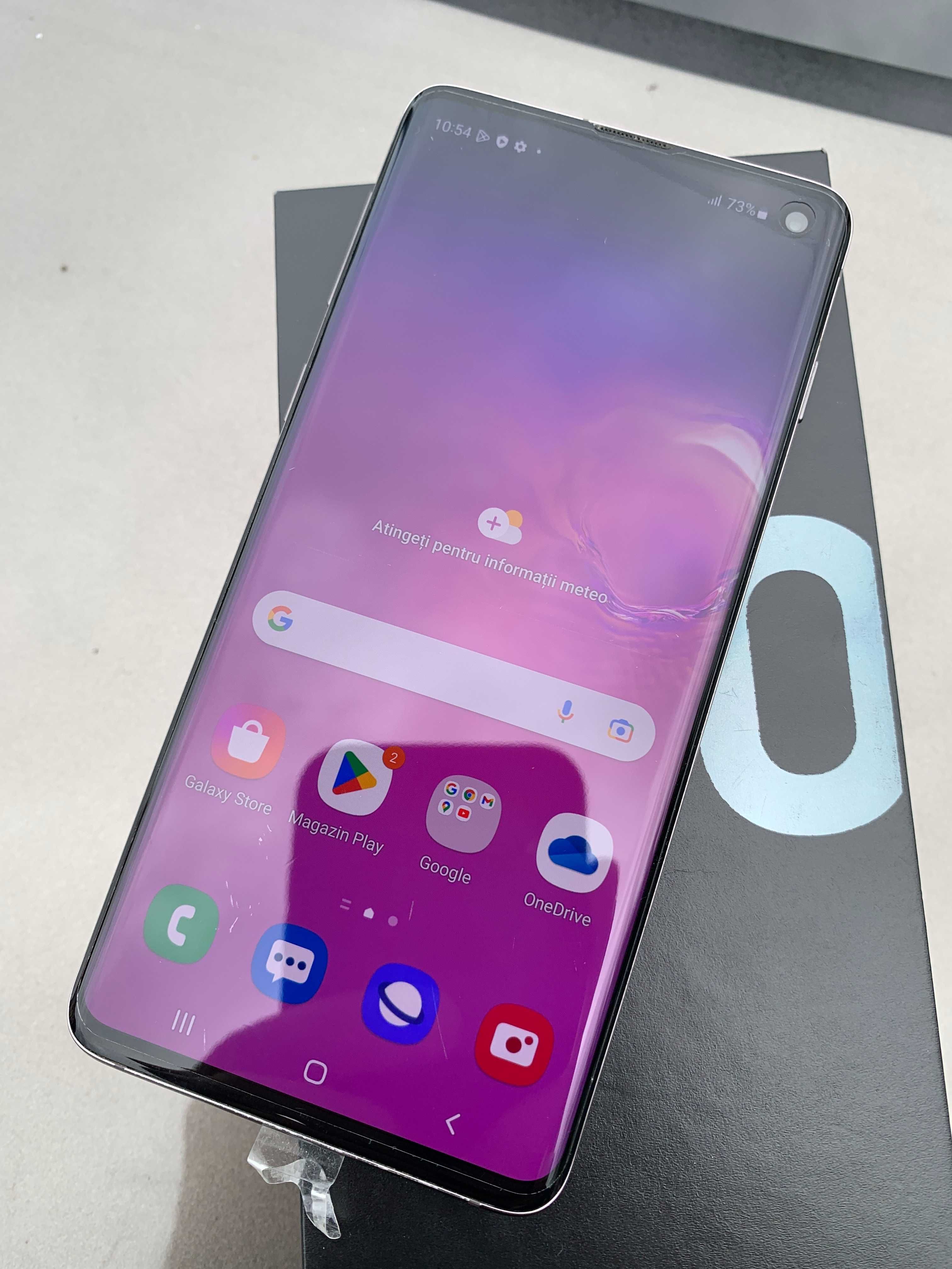 Smart Samsung Galaxy S10 Negru 128 GB 8 GB RAM ca NOU Poze !